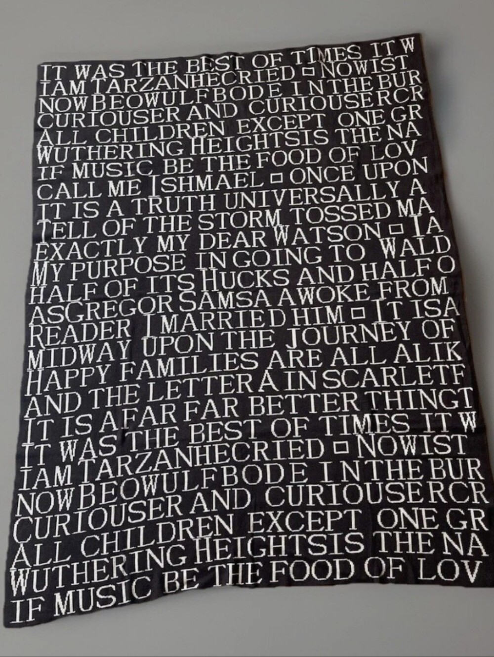 Barnes & Noble punctuate Throw Blanket